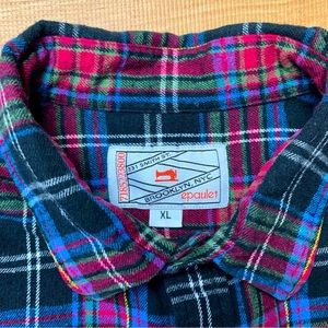 Epaulet NY Brooklyn Plaid Flannel Shirt XL Plaid/Check Lumberjack Deadstock Rare